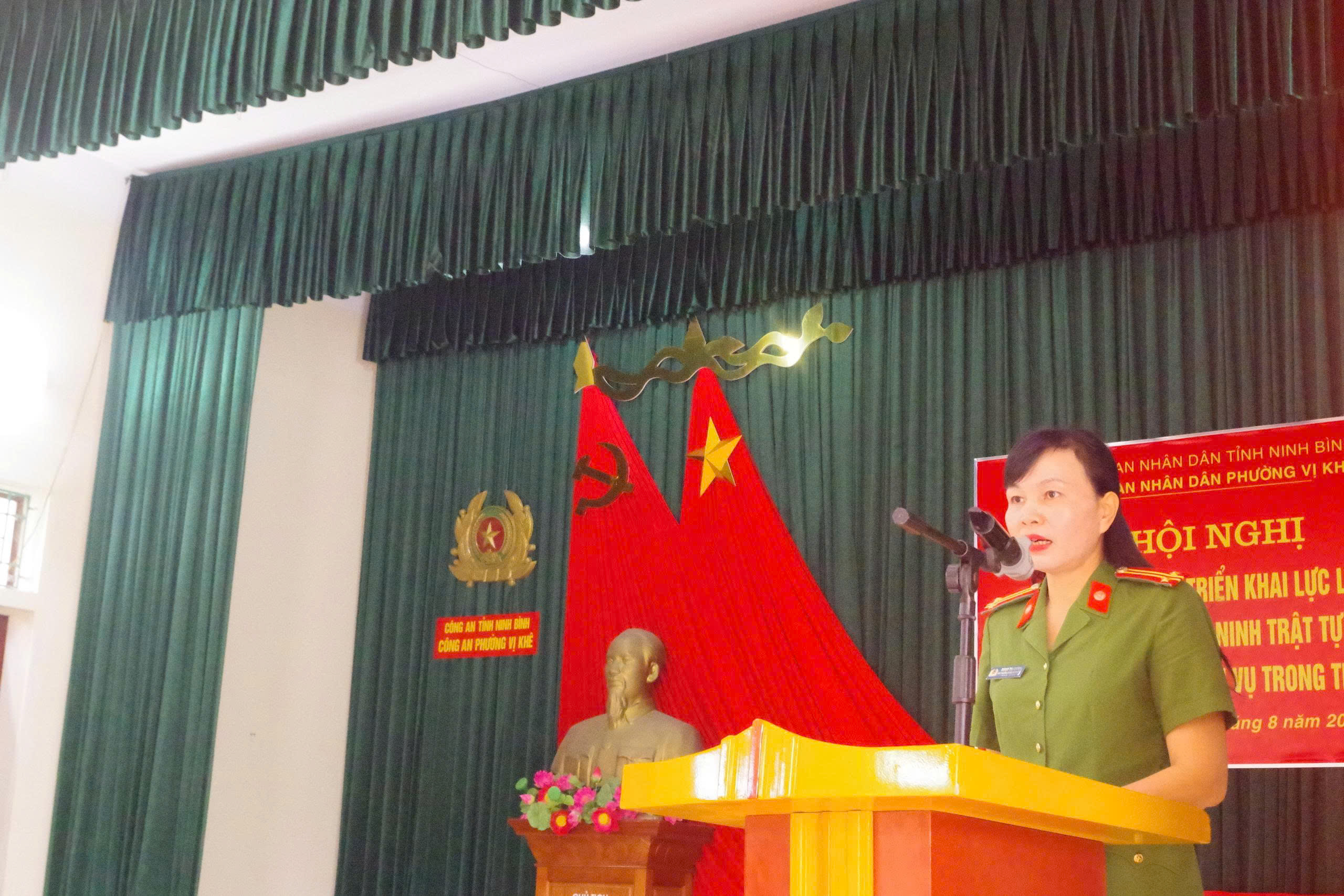 Hội nghị sơ kết 01 năm triển khai lực lương tham gia bảo vệ ANTT ở cơ sở